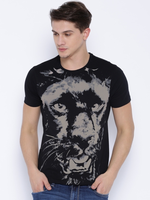 

Ed Hardy Black Printed T-shirt