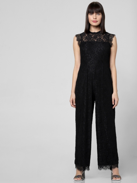 

Vero Moda Black Delicate Floral Lace Jumpsuit