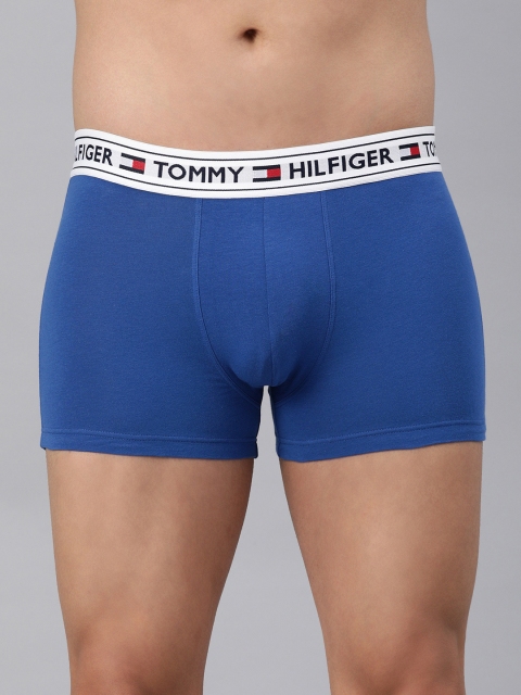 

Tommy Hilfiger Men Blue Solid Trunks A9AB4146