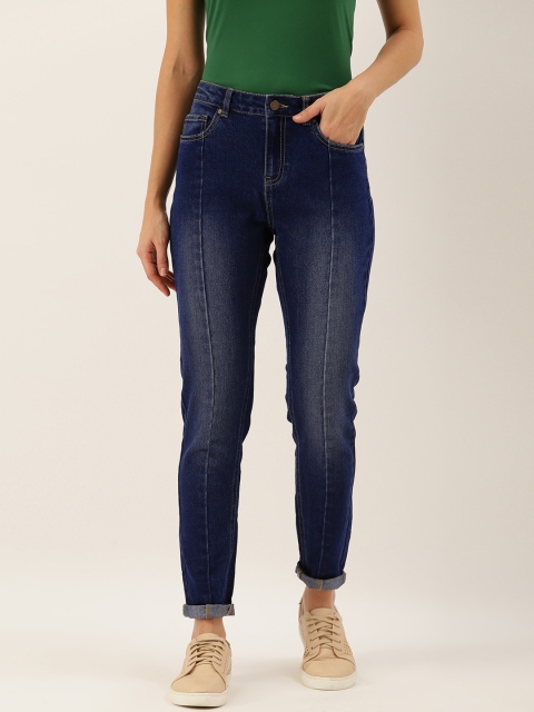 

DressBerry Women Blue Skinny Fit Mid-Rise Clean Look Stretchable Jeans