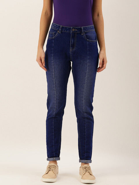 

DressBerry Women Blue Skinny Fit Mid-Rise Clean Look Stretchable Jeans