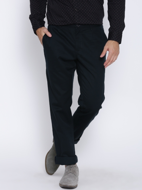 

Blackberrys Navy Sharp Fit Casual Trousers, Navy blue