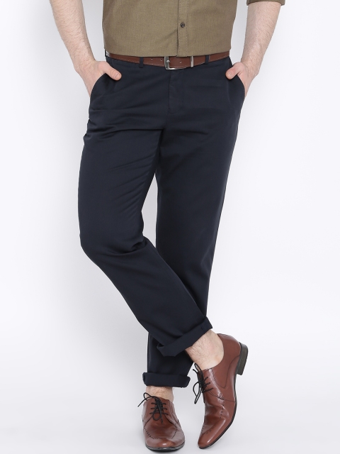 

Blackberrys Navy Sharp Fit Casual Trousers, Navy blue