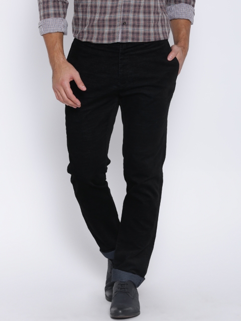 

Blackberrys Black Sharp Fit Casual Trousers