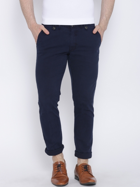 

Blackberrys Navy Sharp Fit Casual Trousers, Navy blue