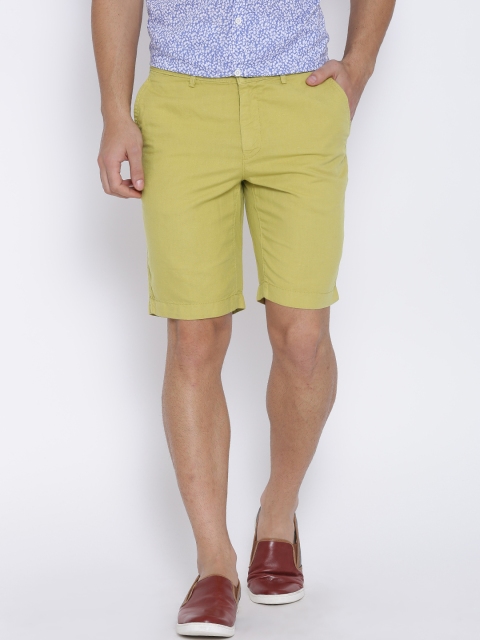 

Blackberrys Yellow Sharp Fit Shorts