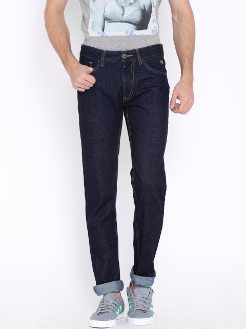 

Flying Machine Navy Prince Slim Fit Jeans, Navy blue