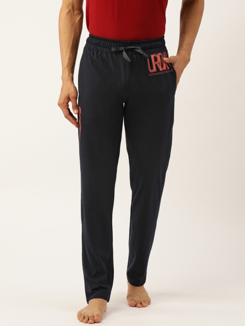 

Sweet Dreams Men Navy Blue Solid Lounge Pants