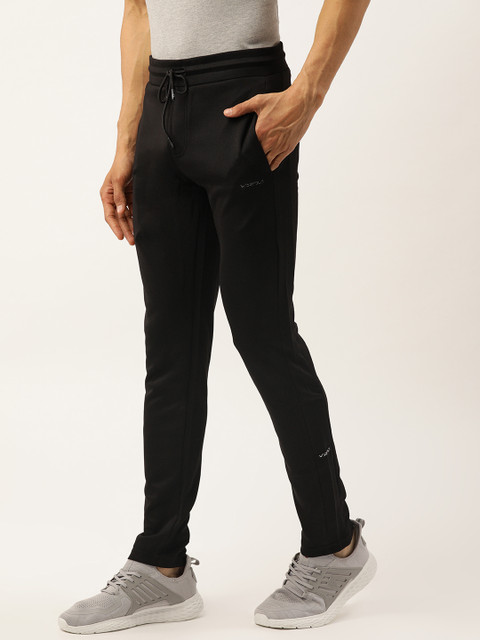 

Sweet Dreams Men Black Solid Track Pants