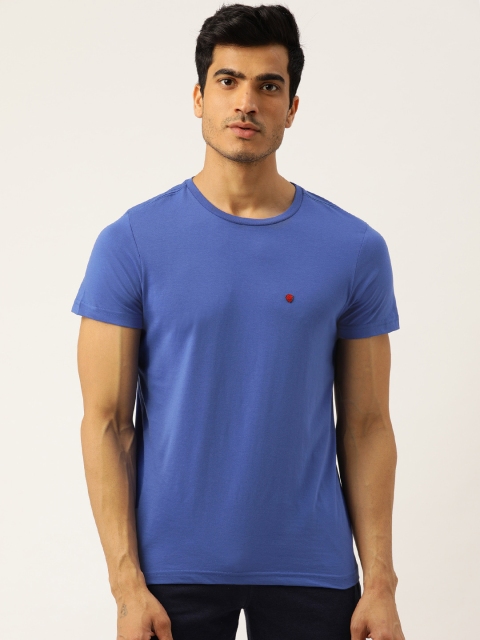 

Sweet Dreams Men Blue Solid Lounge T-Shirt