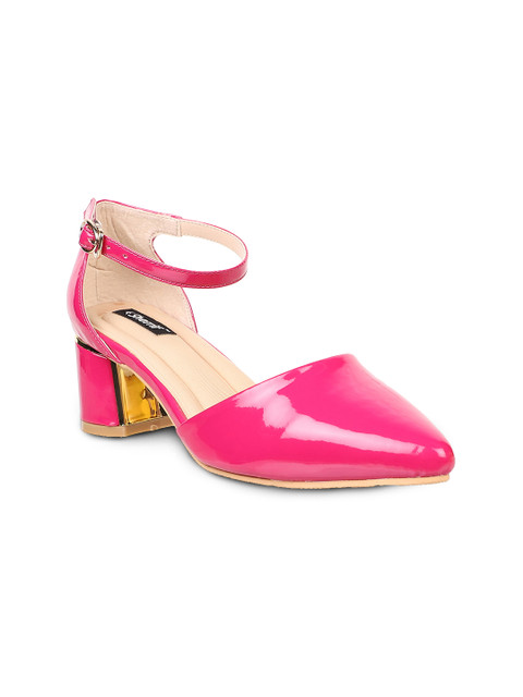 

Sherrif Shoes Women Purple Solid Pumps