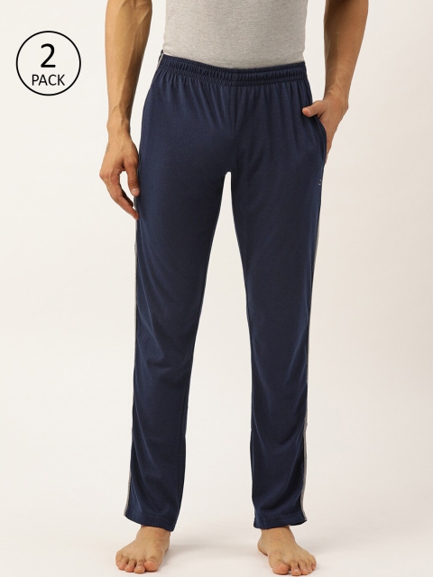 

Sweet Dreams Men Navy Blue Solid Lounge Pants