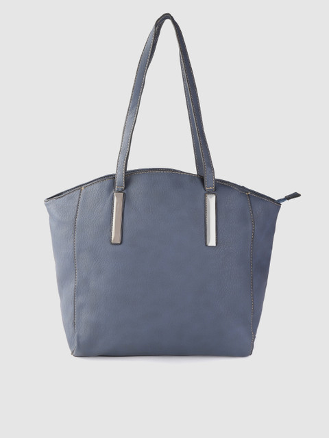

JC Collection Navy Blue Solid Shoulder Bag