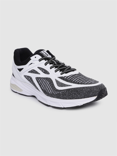 

Xtep Men Black & White Color-blocked Running Shoes