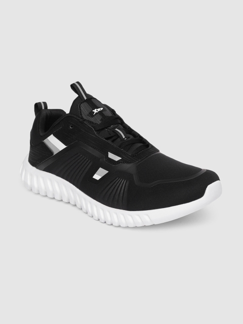 

Xtep Men Black Comfy Cubes Running Shoes