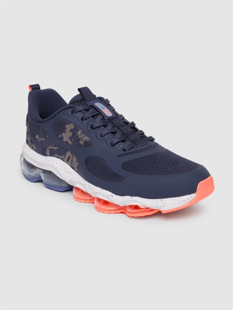 

Xtep Men Navy Blue Air Mega Running Shoes