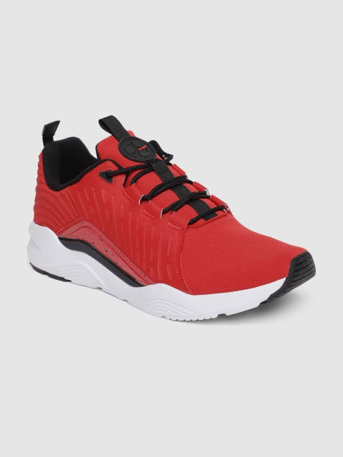 

Xtep Men Red Solid Softpad Lite HD Sneakers