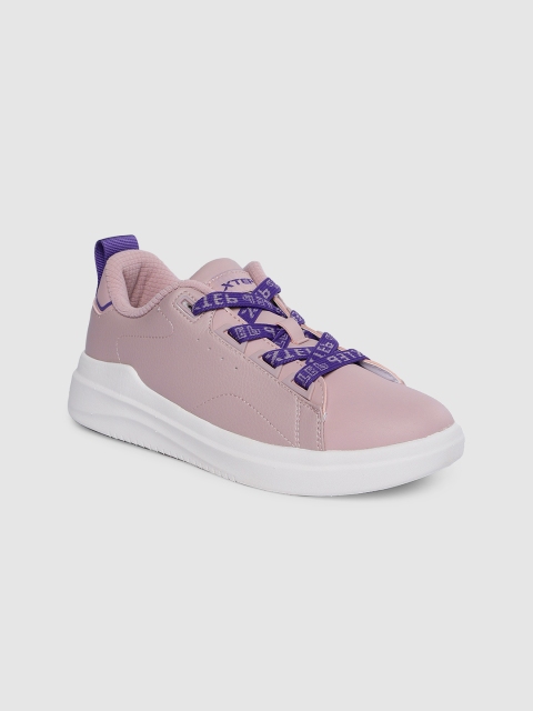 

Xtep Women Pink Synthetic Skateboarding Shoes