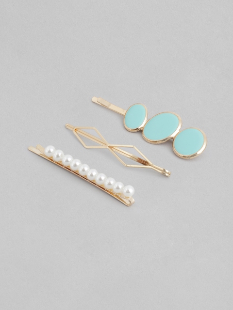

20Dresses Women Set of 3 Gold-Toned Bobby Pins