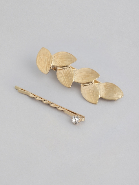 

20Dresses Women Set of 2 Gold-Toned Hair Pins