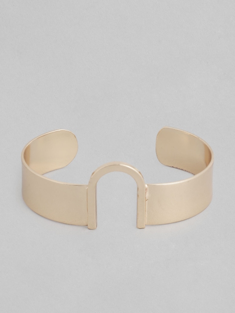 

20Dresses Gold-Toned Solid Cuff Bracelet