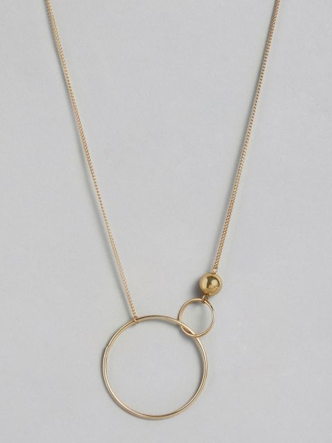 

20Dresses Women Gold-Toned Circular Beaded Necklace