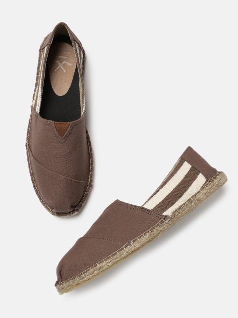 

WROGN Men Brown Solid Espadrilles