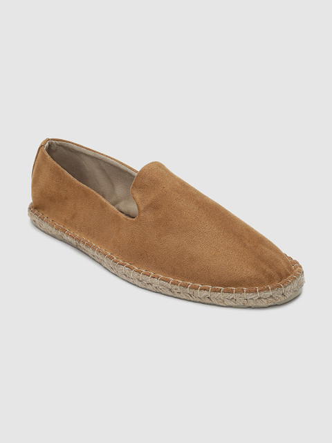 

WROGN Men Tan Solid Espadrilles