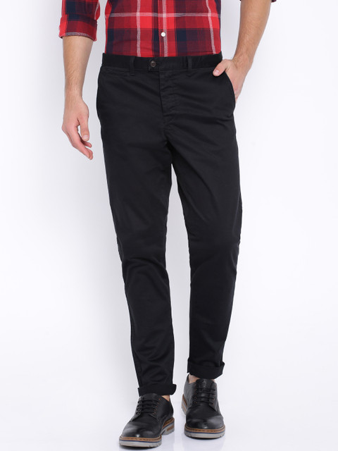 

Jack & Jones Black Marco Slim Fit Chino Trousers
