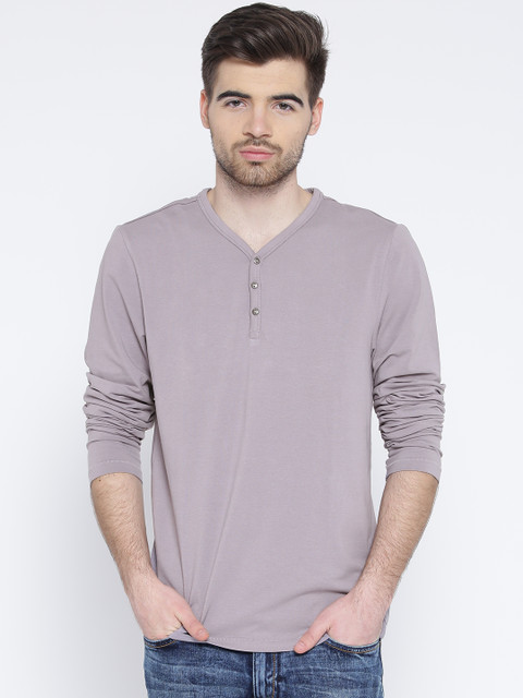 

Jack & Jones Lavender Henley T-shirt