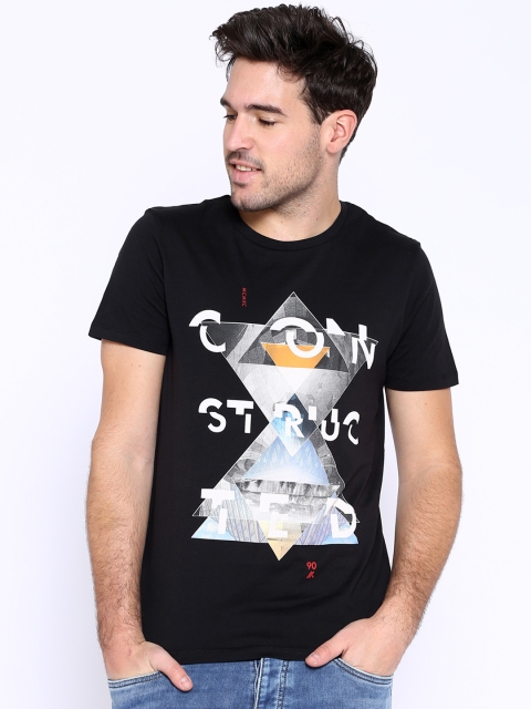 

Jack & Jones Black Printed T-shirt