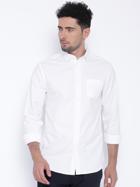 

Jack & Jones White Casual Shirt