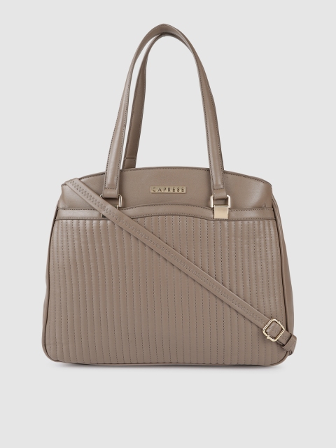 

Caprese Taupe Solid STEFANIA Shoulder Bag