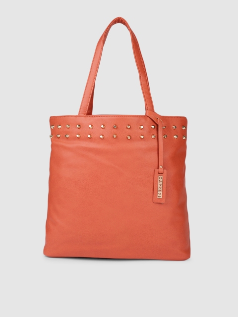 

Caprese Orange Embellished Shoulder Bag