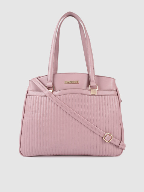 

Caprese Mauve Solid STEFANIA Shoulder Bag