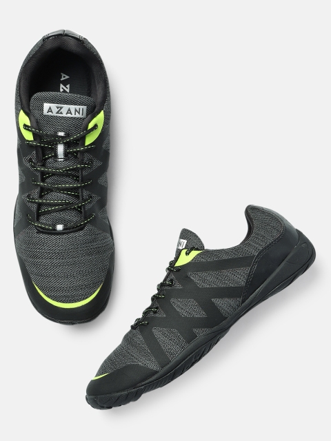 

Azani Men Grey Resonance Minimal Running Shoes