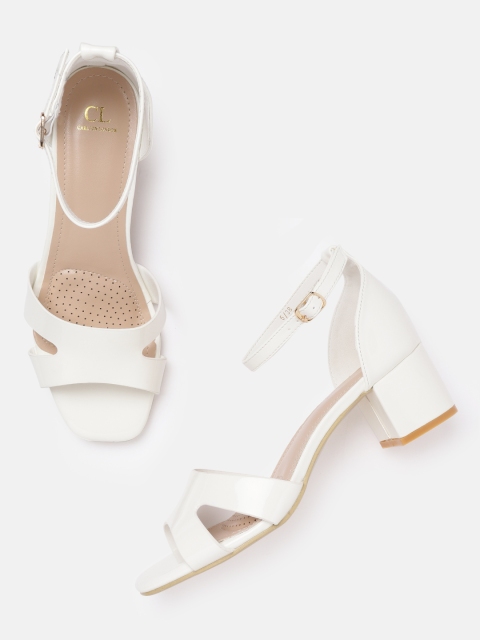 

Carlton London Women White Solid Heels