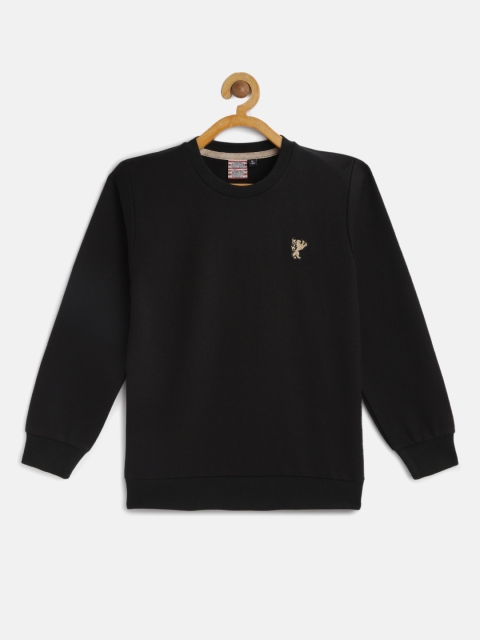 

Actuel Boys Black Solid Sweatshirt