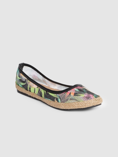 

Inc 5 Women Multicoloured Printed Ballerinas, Multi