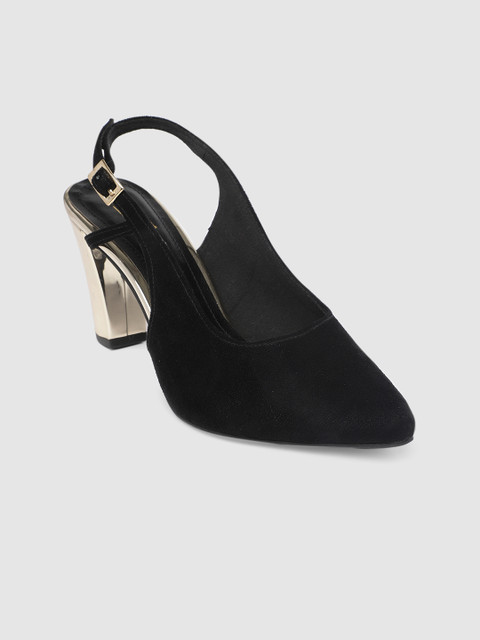 

Inc 5 Women Black Solid Pumps