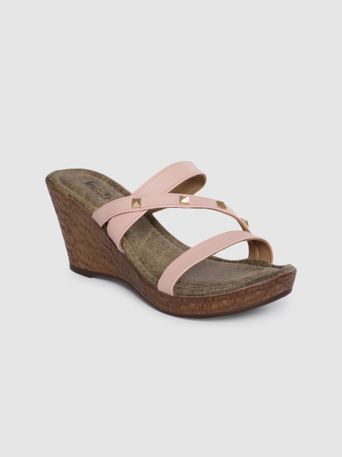 

Inc 5 Women Pink Embellished Wedges