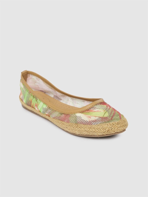 

Inc 5 Women Beige Printed Ballerinas