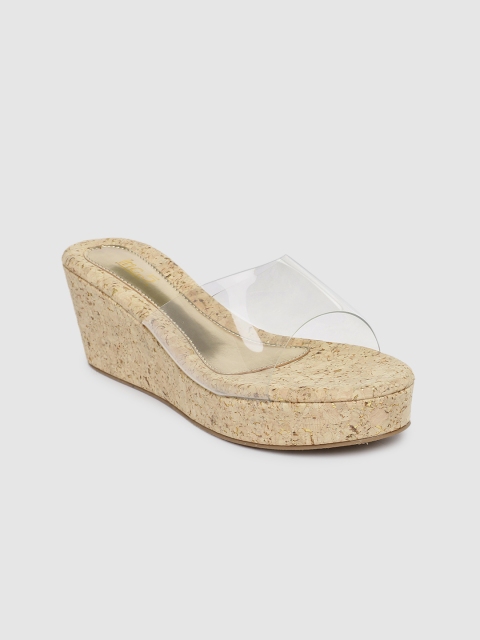 

Inc 5 Women Transparent Solid Wedges
