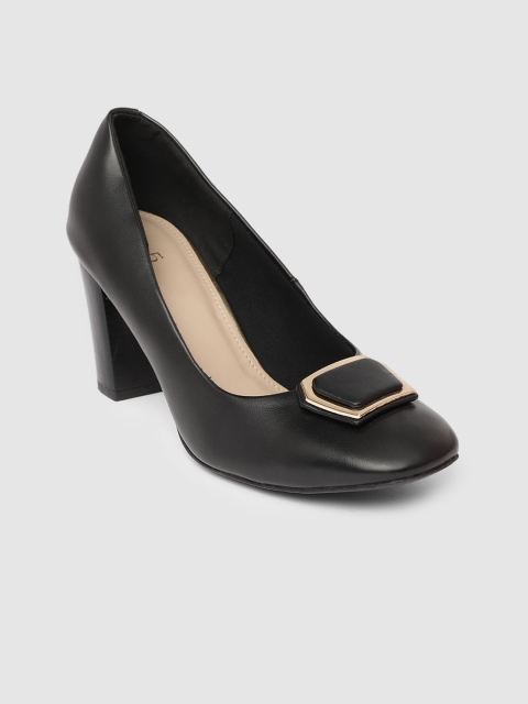 

Inc 5 Women Black Solid Pumps