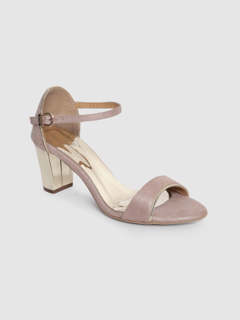 

Inc 5 Women Mauve Open Toe Heels