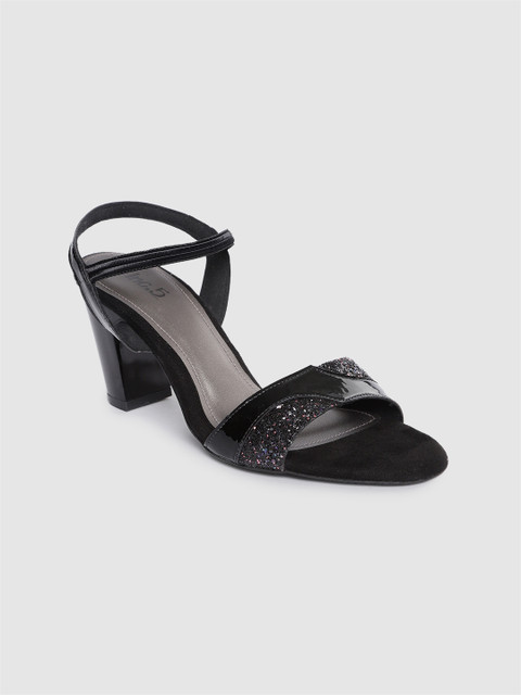 

Inc 5 Women Black Embellished Sandals