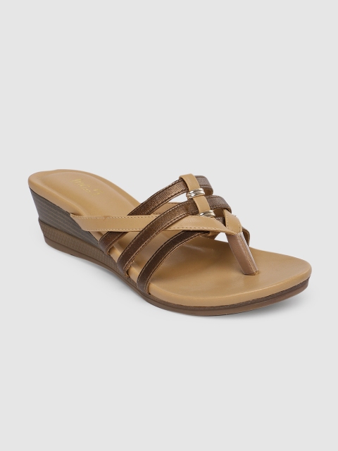 

Inc 5 Women Beige Solid Sandals