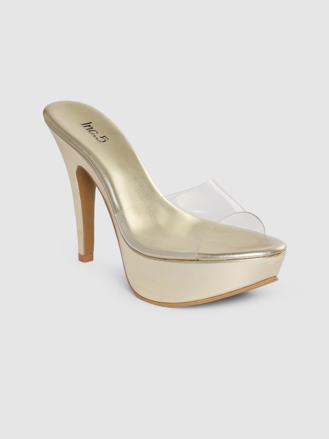 

Inc 5 Women Transparent Solid Platforms