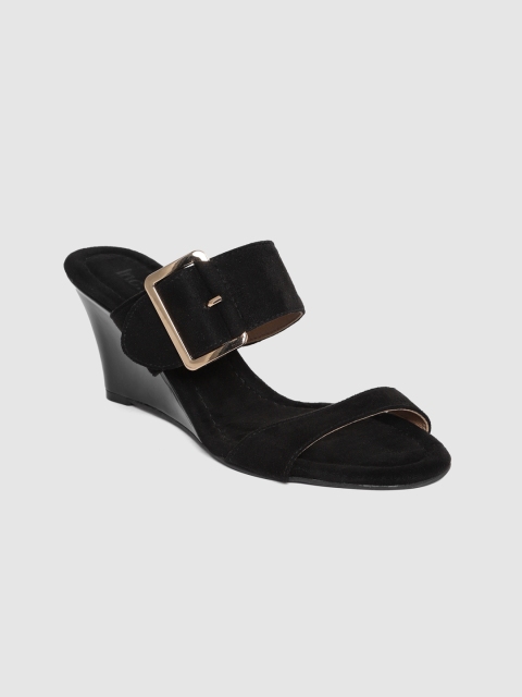 

Inc 5 Women Black Solid Wedges