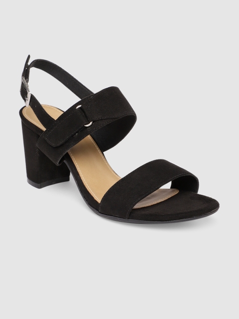 

Inc 5 Women Black Solid Sandals